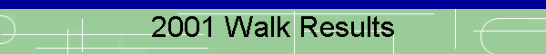 2001 walk results